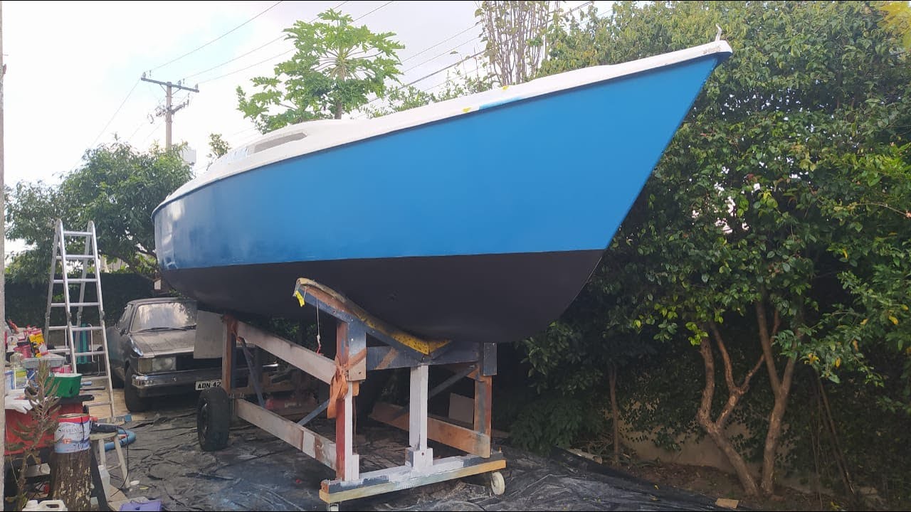 Comprei um veleiro, e agora? Restaurando a Quilha do Veleiro - Tratando a Ferrugem e Vedando Juntas.