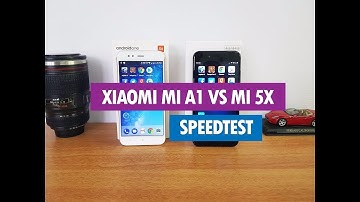 Mi A1 vs Mi 5X Speedtest Comparison!Xiaomi Mi A1 vs Mi 5X Speed Test Comparison
