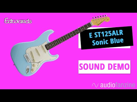 Edwards E ST125ALR Sonic Blue : On fait le test (Sound Only)