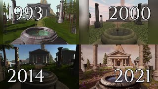 Myst: Sidebyside comparison of all versions (2021)