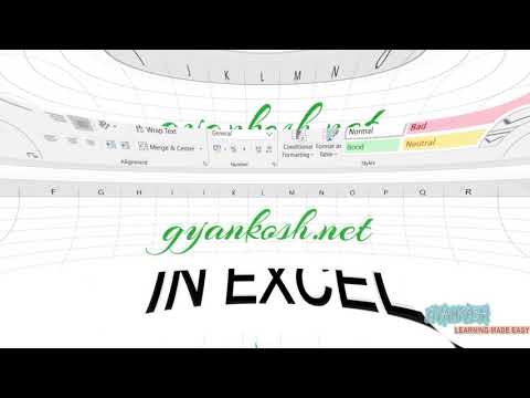 HOW TO CREATE A DEPENDENT DROP DOWN LIST IN EXCEL ?