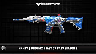 CF : HK 417 | Phoenix Beast CF Pass Season 9 (VIP Official | Nano support)