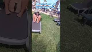 Cyprus. Ayia-Napa. Girls Bikini And Lizard .