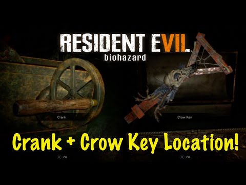 Wideo: Resident Evil 7 - Dziedziniec, Zbadano Stary Dom, Gdzie Znaleźć Miotacz Ognia Burner, Crank I Crow Key