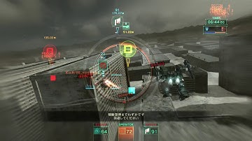 [ACVD] [JP] Textbook Quad Gank into evading Heat Cannon weapon arms