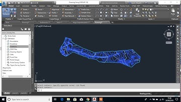 SURFACE FROM CONTOUR AND POLYLINES