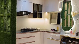 My 3bhk flat tour at Sukhobrishti, Newtown Kolkata. Interior done by myself.
