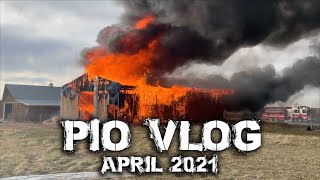 Working Fires, Training and New Collapse Rescue  PIO Vlog