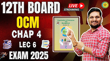OCM  Chap 4  Business Services | Lec 6 | Sath me Learn Karege | 27 Marks | #mhboard