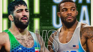 World Cup 2022/ JORDAN BARROUGHS (USA) vs (IRN) ALI Bakhtiar SAVADKOUHI / FINAL 79 kg