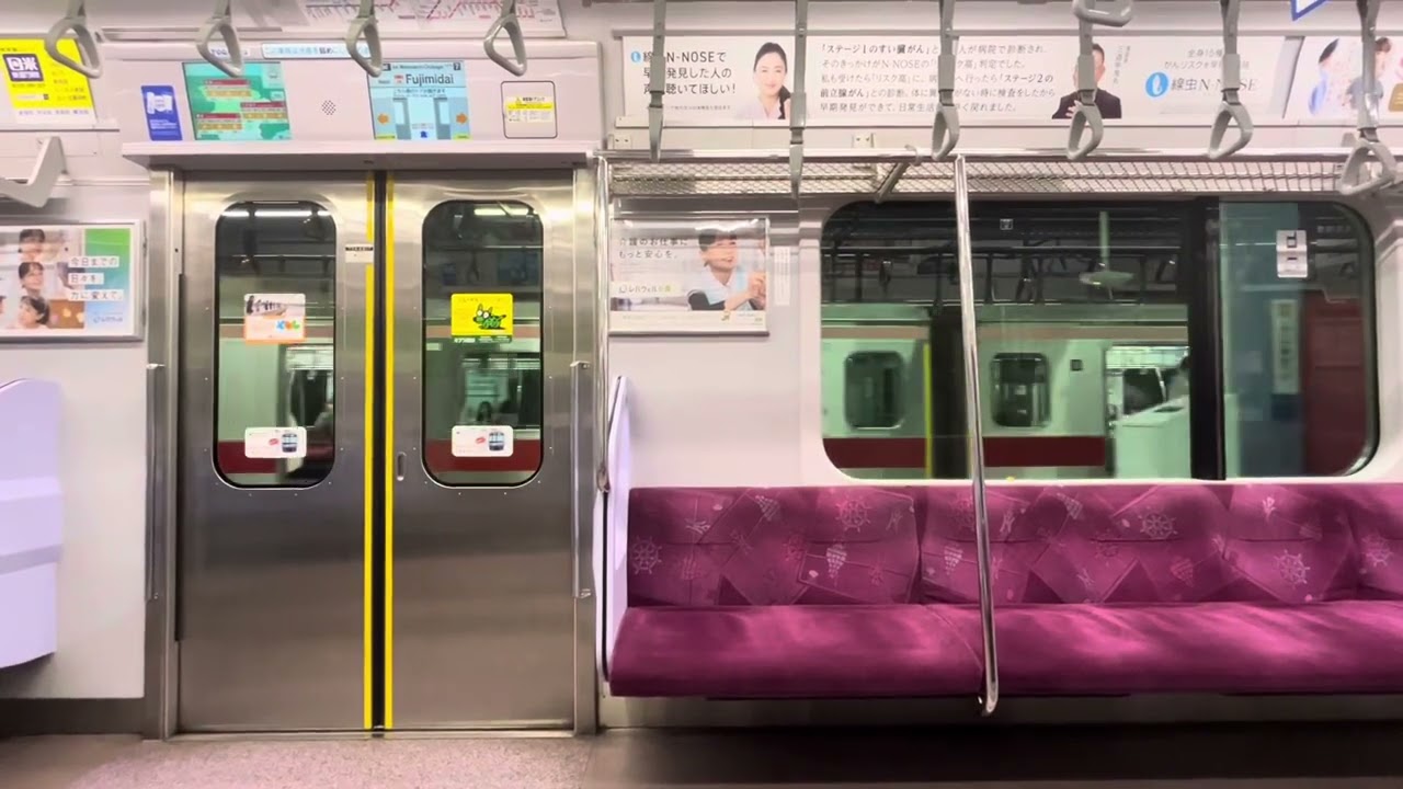 【日立IGBT】Y500系　西武池袋線　石神井公園〜練馬区間　走行音