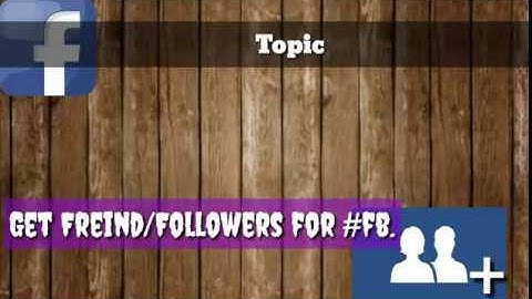 Get friend request/followers for fb#no submit time