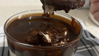 ŞEKERSİZ Bitter Çikolatalı Sütlü Fit İrmik Tatlısı Tarifi!