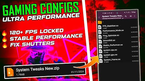 120 FPS + 120 Hz Refresh Rate Config File No-Root 100% Working