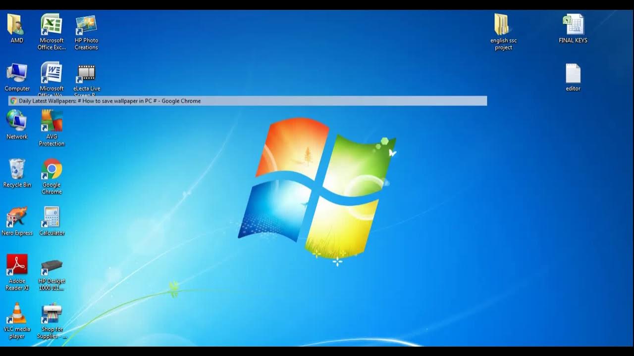 How to Download Wallpaper in PC, Desktop or Laptop - YouTube