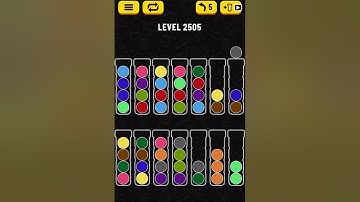 【Ball Sort Puzzle】Level.2505