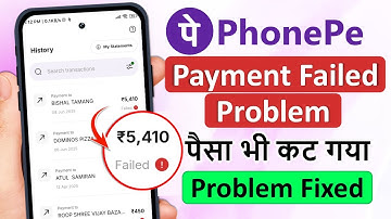 phonepe payment failed| phonepe payment failed but money deducted| phonepe failed transaction refund