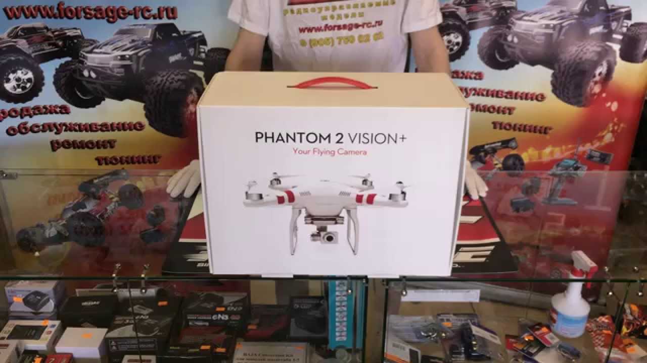 Forsage rc обзор DJI Phantom vision + plus