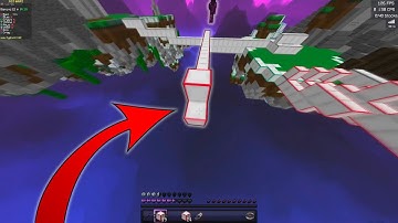 25 Block Clutch on Hypixel BedWars (World Record)