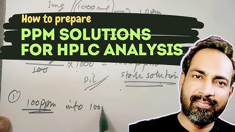 PPM solution | How to prepare 10 ppm solution,20ppm,30ppm,40ppm,50ppm solutions | voice of kayani