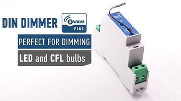 Qubino ZMNHSD1 - Module variateur ZWave+ DIN Dimmer au format DIN avec mesure de consommation