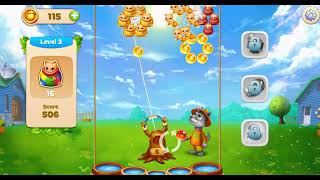 Forest Rescue Bubble Pop 2 Level 3 screenshot 3