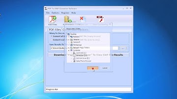 How To Use PDF To SWF Converter Software