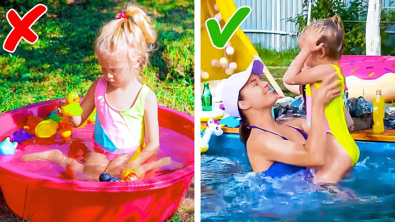 DIY Pool on your Backyard for Adults and Kids