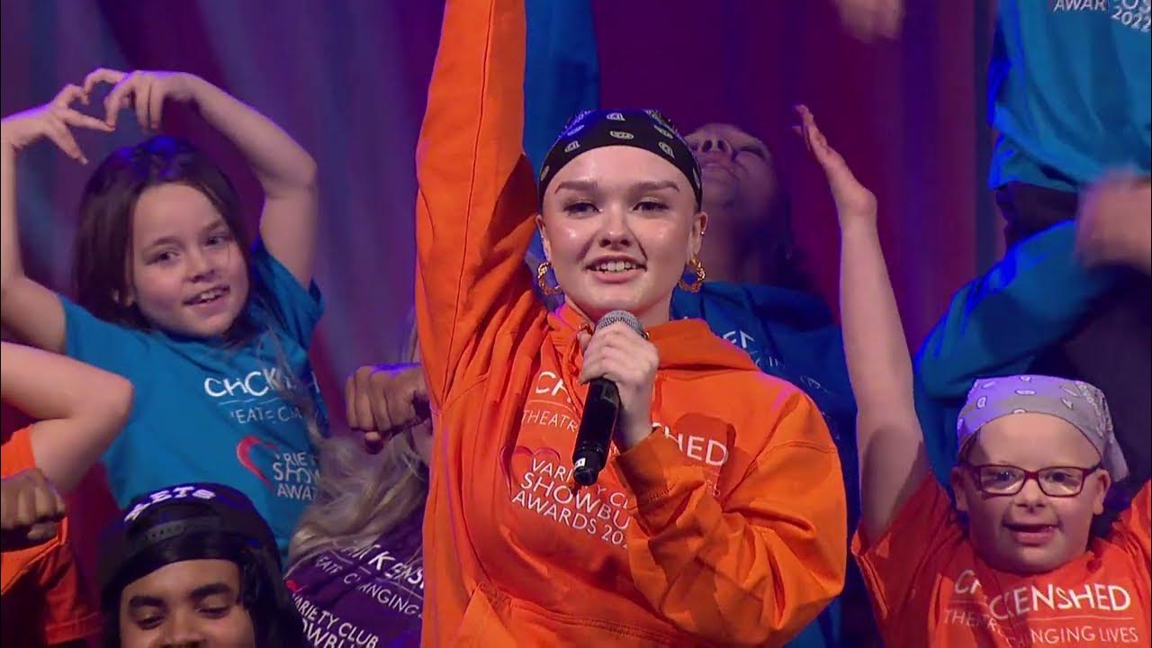 Chickenshed theatre company at the Variety Club Showbusiness Awards