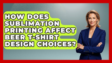 How Does Sublimation Printing Affect Beer T-shirt Design Choices? - Graphic Design Nerd
