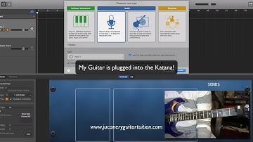 How To Record The Boss Katana Via USB Into GarageBand