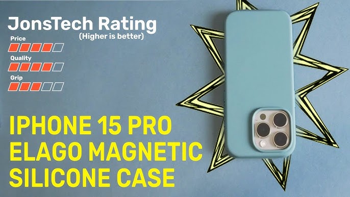 Premium Silicone Case for iPhone 15 Pro Max [25 Colors] - elago