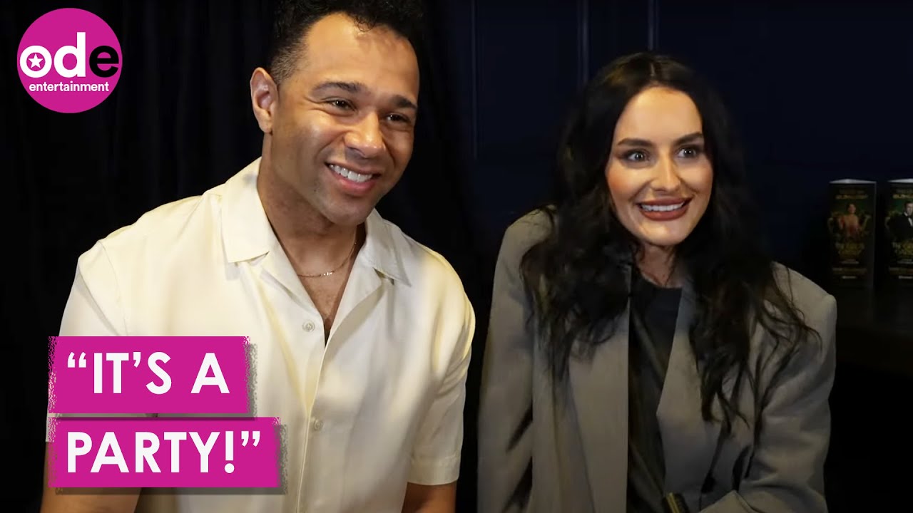 Corbin Bleu & Amber Davies Tease All About The Great Gatsby! 🎭