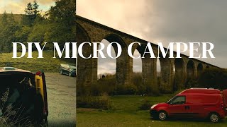I BUILT A DIY FIAT DOBLO MICRO CAMPER | VAN TOUR