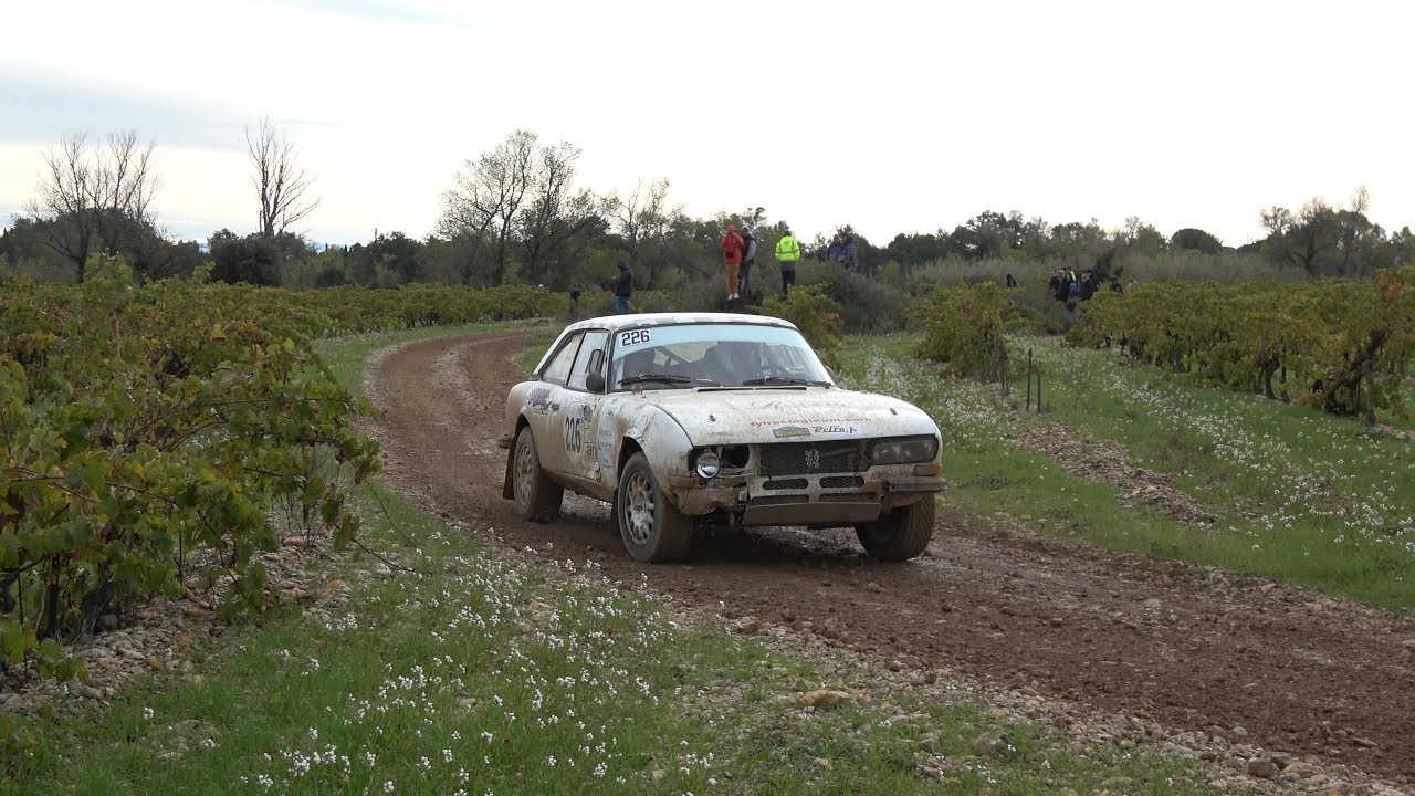 Rallye Terre de Vaucluse 2019 - Peugeot 504 Coupé V6 N°226 - Christian GILLE et Émilien SOGNO