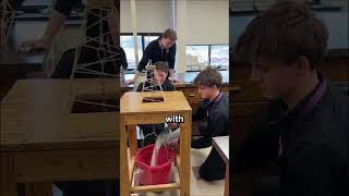This Tiny Wooden Tower Held 50 LBS! 🤯