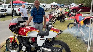 2025 Best Modified Motorcycle at Barber Vintage Festival Suzuki GT750 Water Buffalo