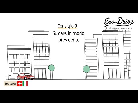 Consiglio 9: Guidare in modo previdente – EcoDrive