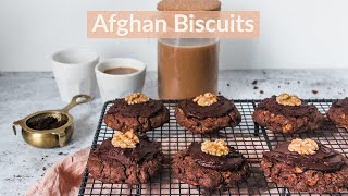 How to bake Afghan Biscuits | 1 batch ready in 1 hour | No egg biscuits