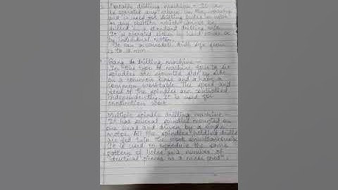 ME209, Drilling machines by Manju Choudhary