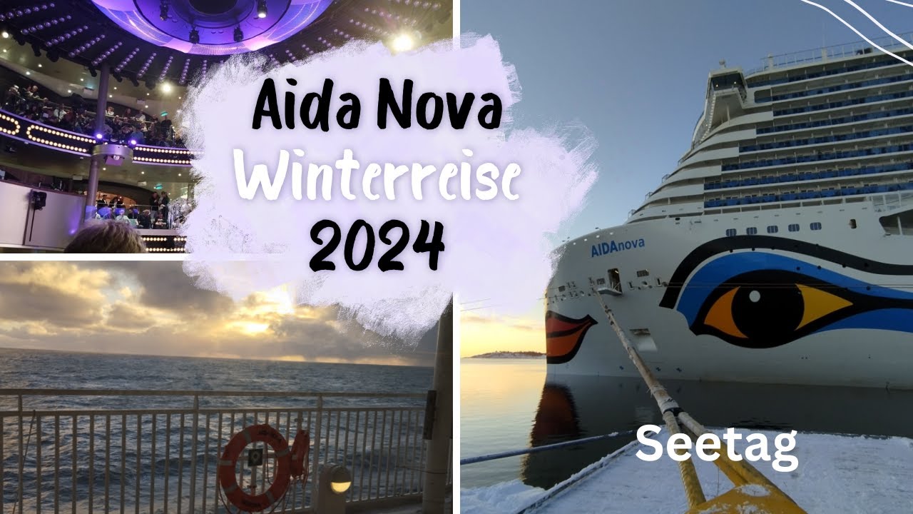  Aidanova 2024 - Norwegen ab Hamburg - Seetag - Lichtermeer Vlog - 4K Motiv 