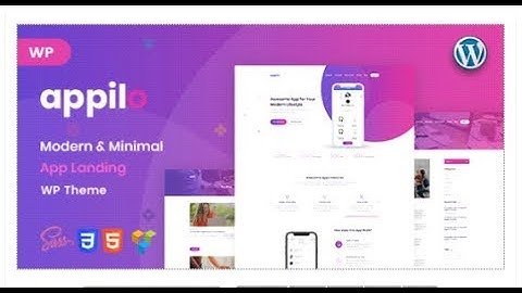 App Landing Page - App Landing WordPress | Themeforest Templates