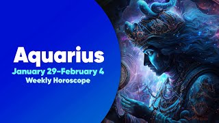 Aquarius Weekly Horoscope:  January 29 to February 04, 2023