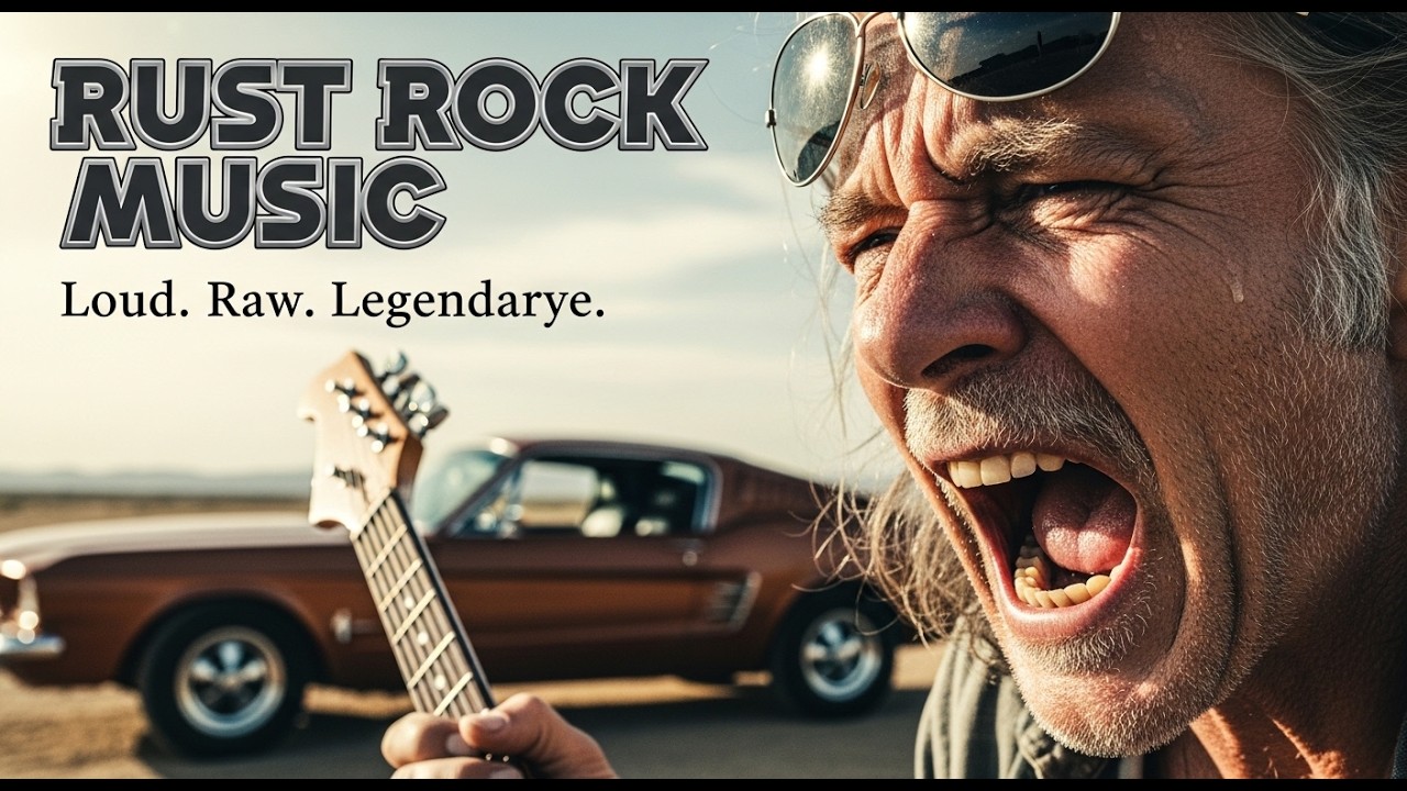 RUST ROCK MUSIC – Full Album Style Rock Experience (1 Hour Continuous ...