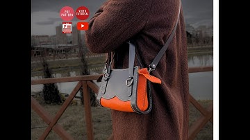 Making a Leather Handbag, PDF Pattern, by #vikingsleatherdesign