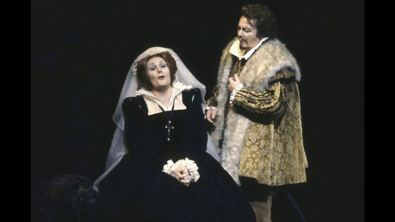 Joan Sutherland sings the final scene from Maria Stuarda (1971)