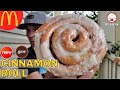 McDonald's® Cinnamon Roll Review! 🤡🍩 | McCafé Bakery