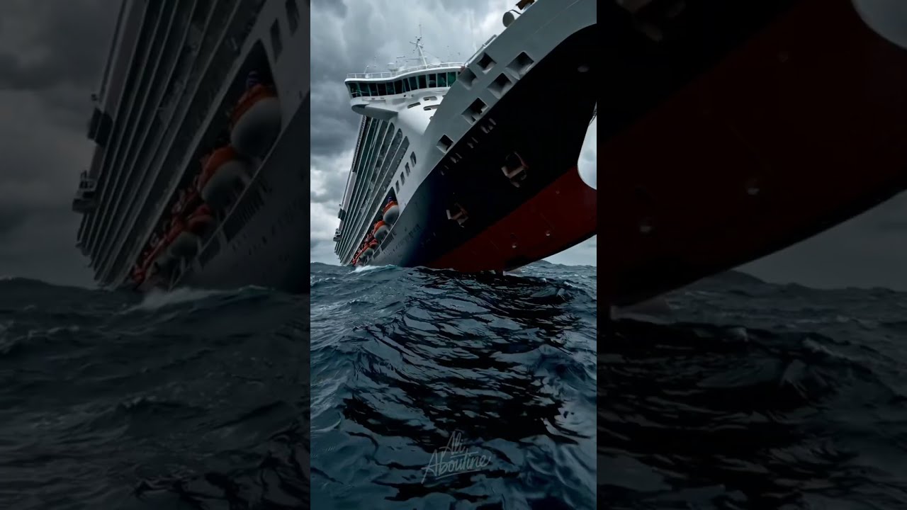 Mayday At Sea Passengers Flee Sinking Ship 