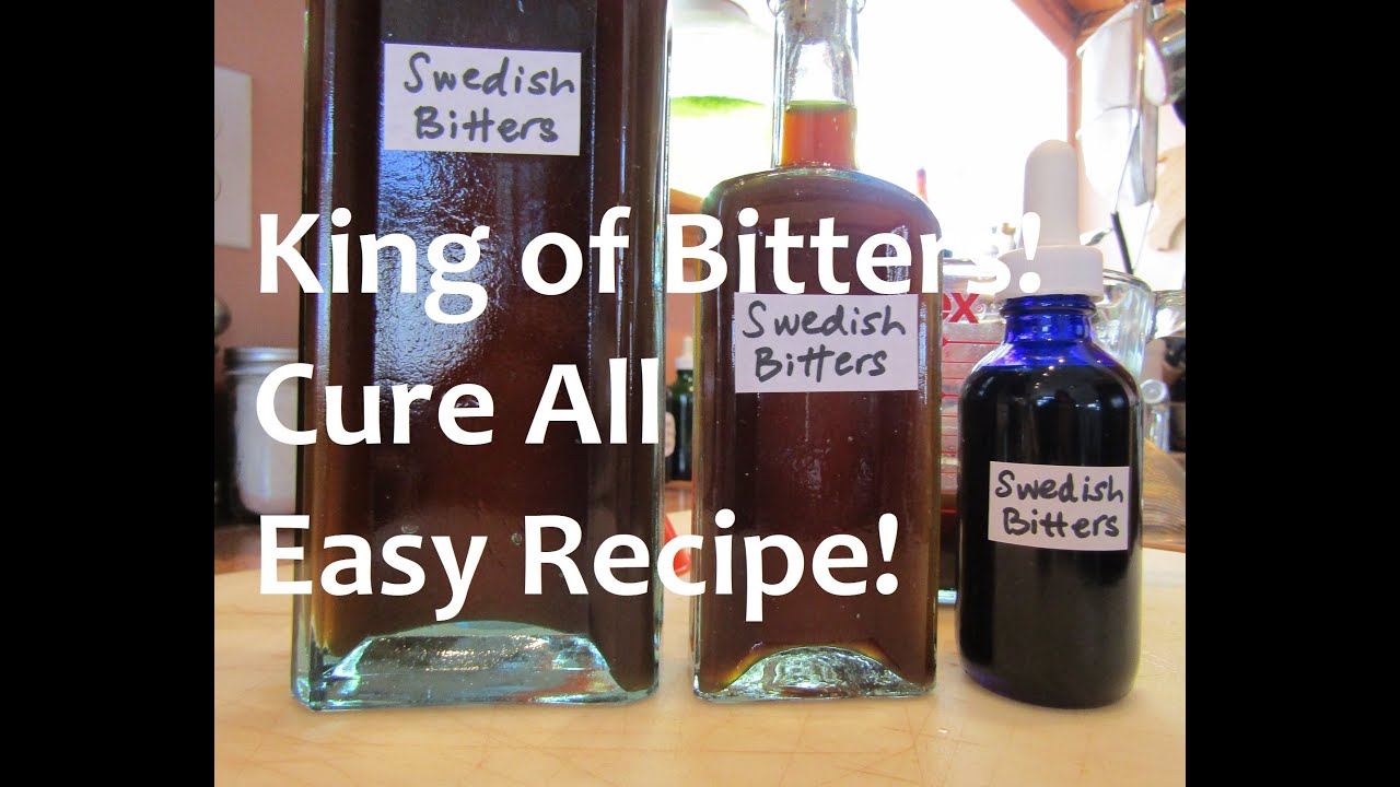 Easy Swedish Bitters Recipe World Famous Bitters YouTube