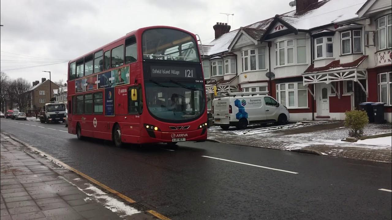 DW408 LJ11 AEY HEADING To Enfield Island Village YouTube